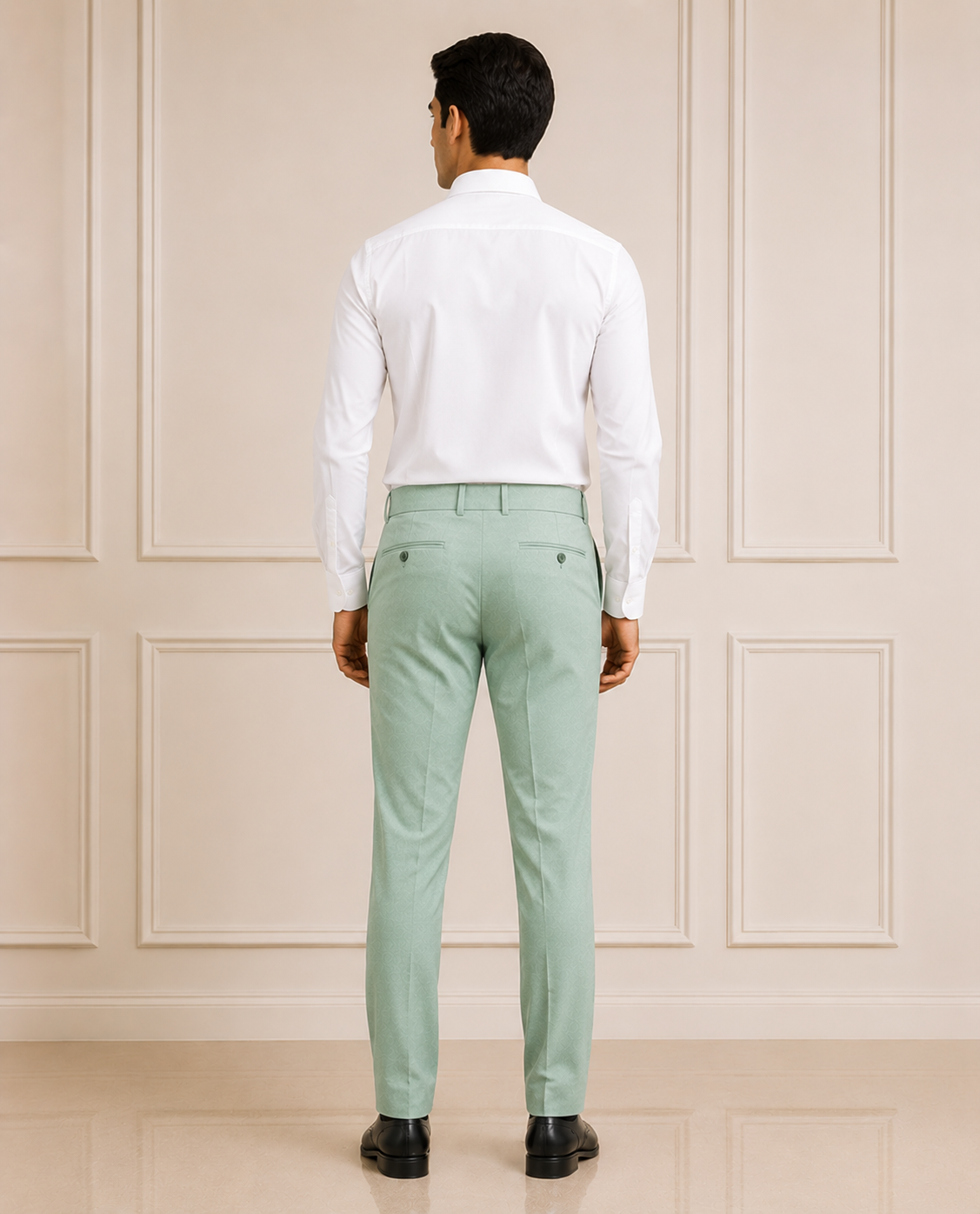 AKAZ Suprimo Premium Twill Formal Pants for Men | Smart Formal Trousers