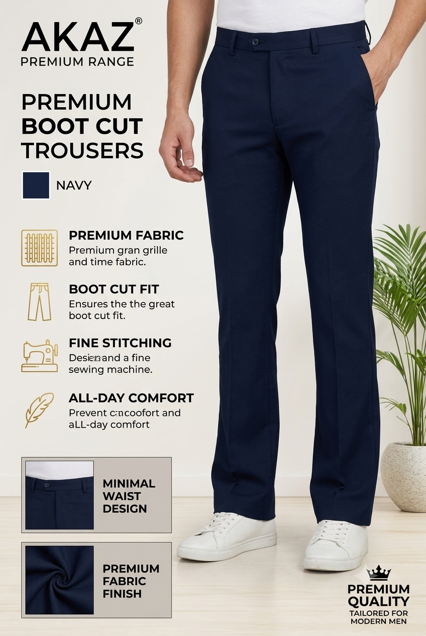 Premium Bootcut Trousers