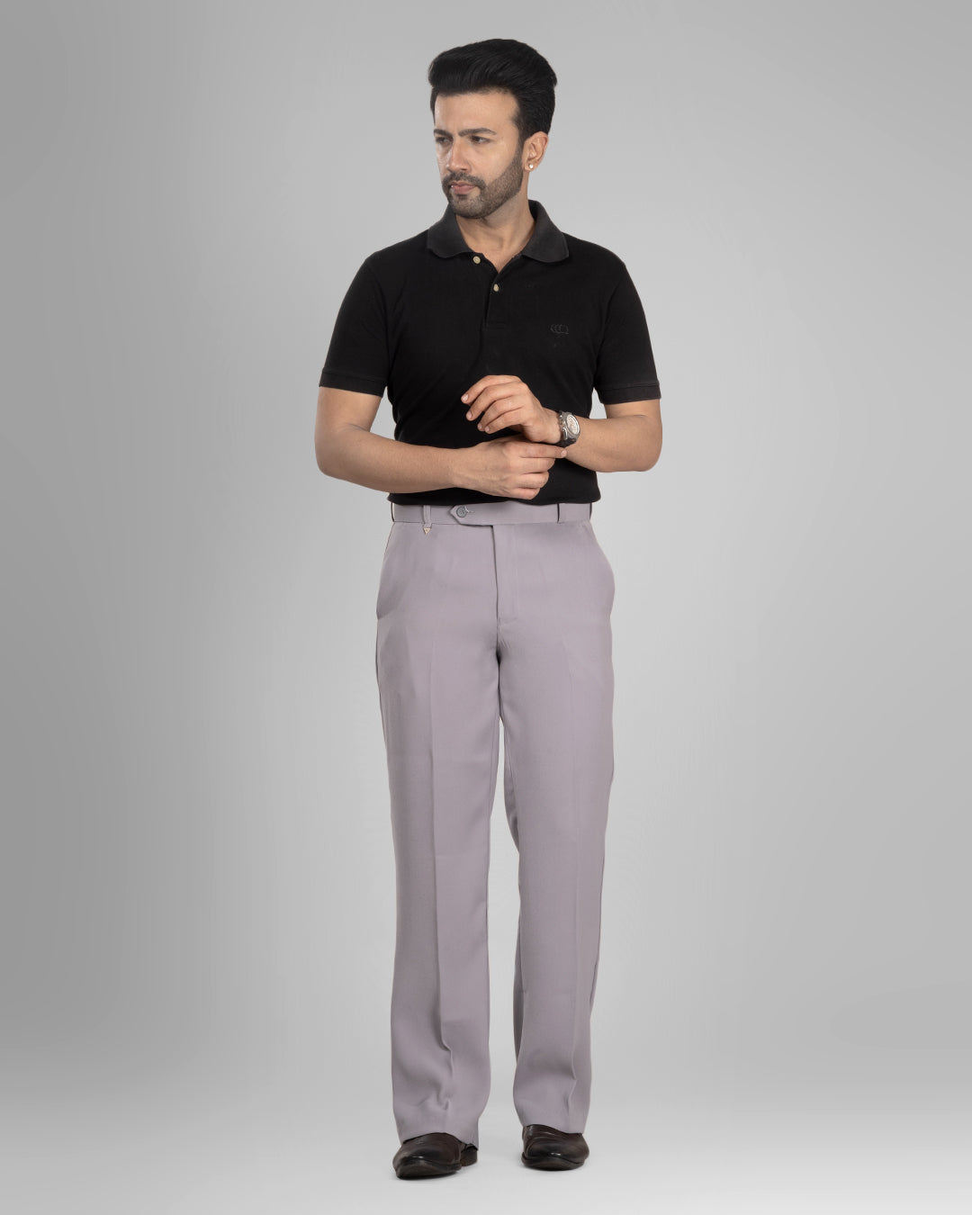 Premium Grey Formal Pants for Modern Professionals | Bootcut Fit
