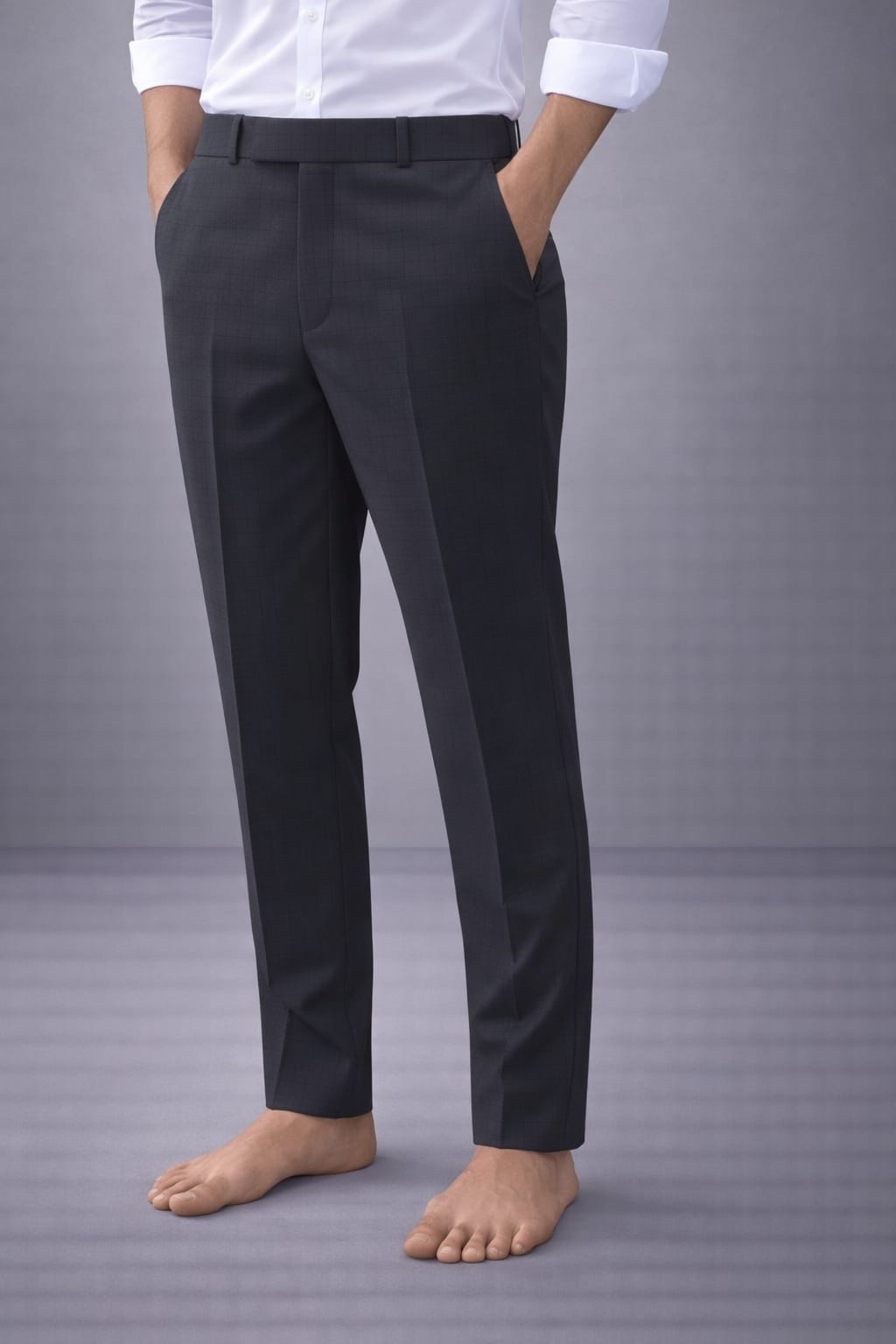 Men's Peanut Checks Trouser