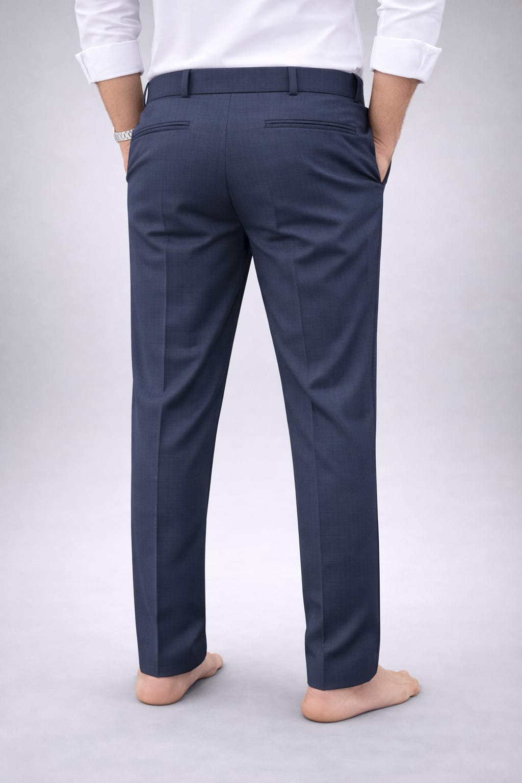 Men's Peanut Checks Trouser