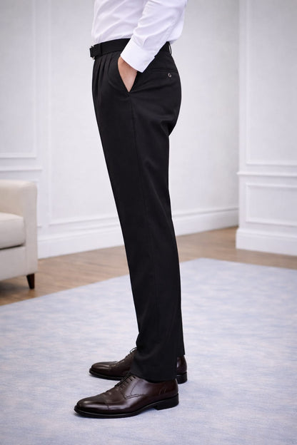 Signatured Belted Trousers