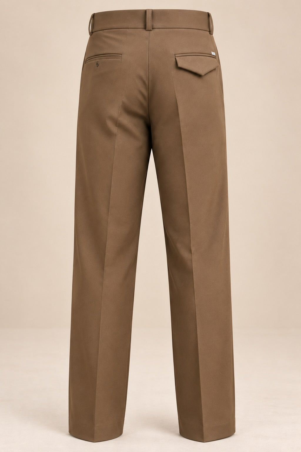 AKAZ Baggy Straight Fit Pants for Men | Relaxed Straight-Leg Trousers