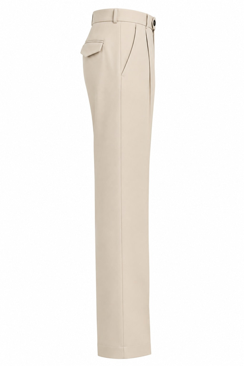 AKAZ Baggy Straight Fit Pants for Men | Relaxed Straight-Leg Trousers
