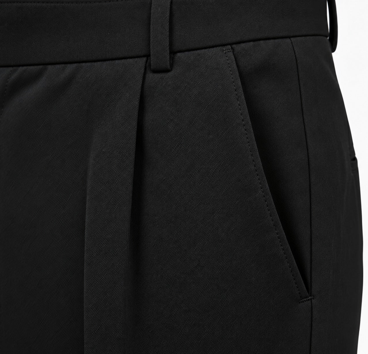 AKAZ Baggy Straight Fit Pants for Men | Relaxed Straight-Leg Trousers
