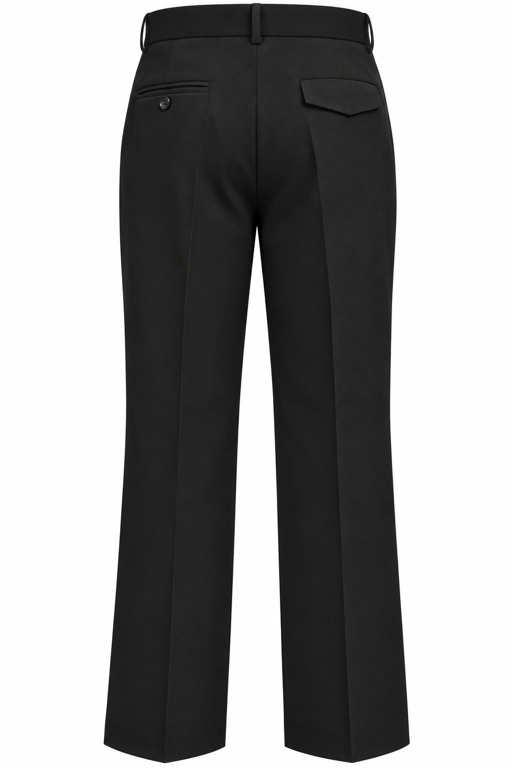 AKAZ Baggy Straight Fit Pants for Men | Relaxed Straight-Leg Trousers