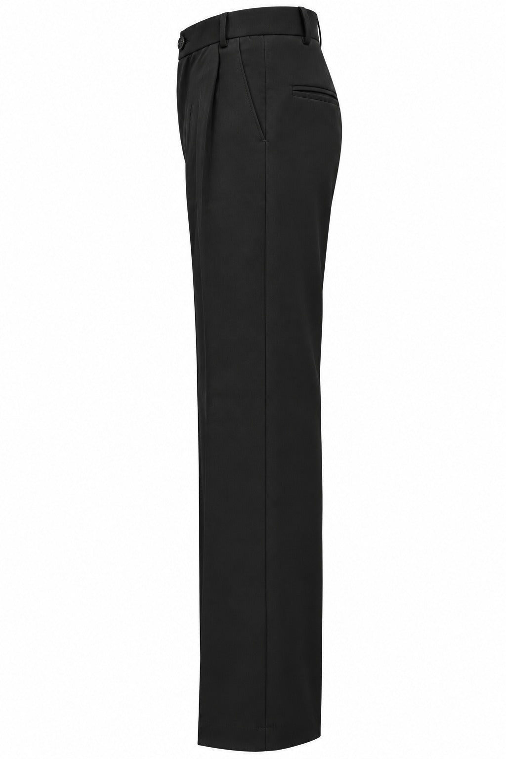 AKAZ Baggy Straight Fit Pants for Men | Relaxed Straight-Leg Trousers