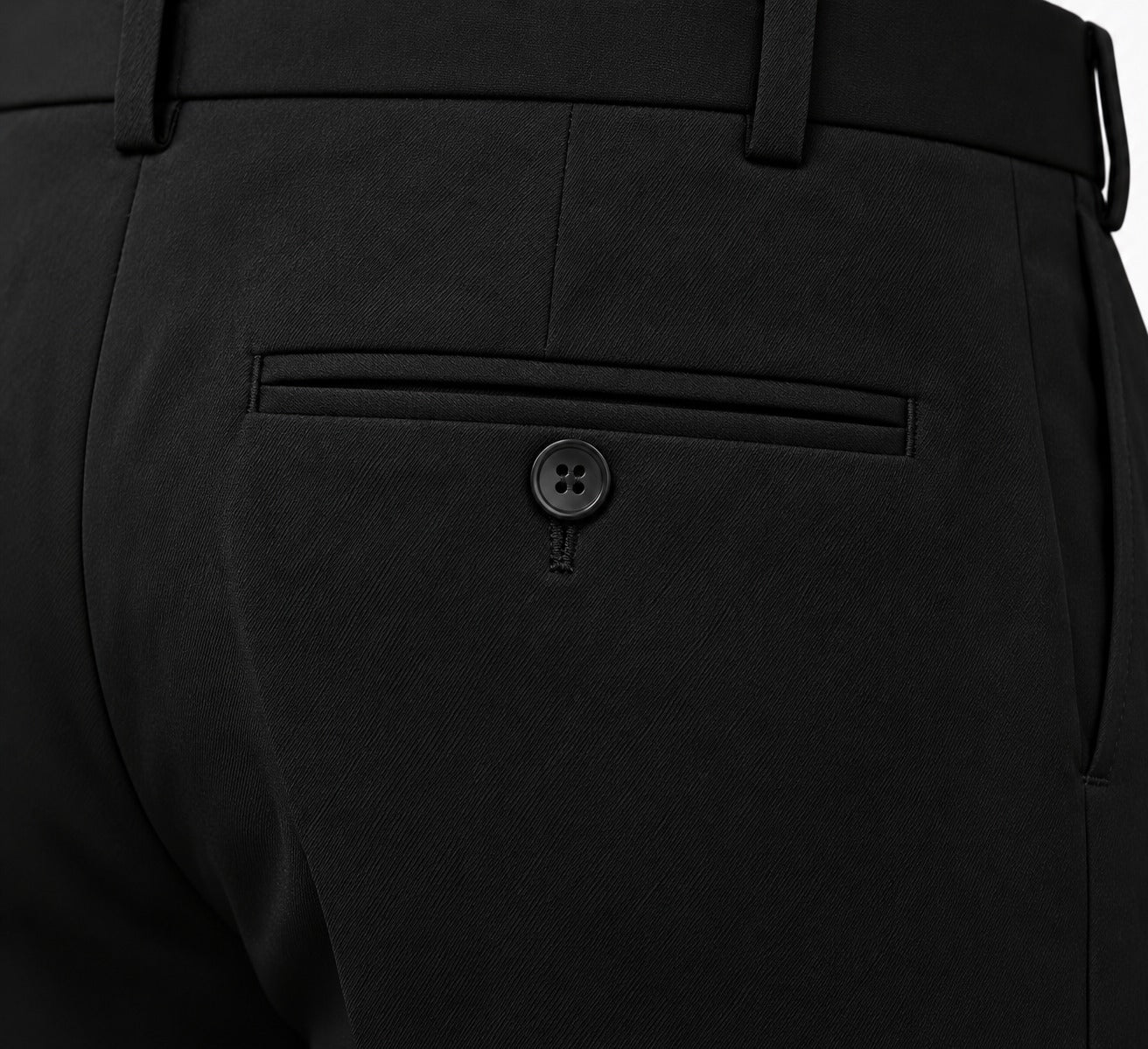 AKAZ Baggy Straight Fit Pants for Men | Relaxed Straight-Leg Trousers
