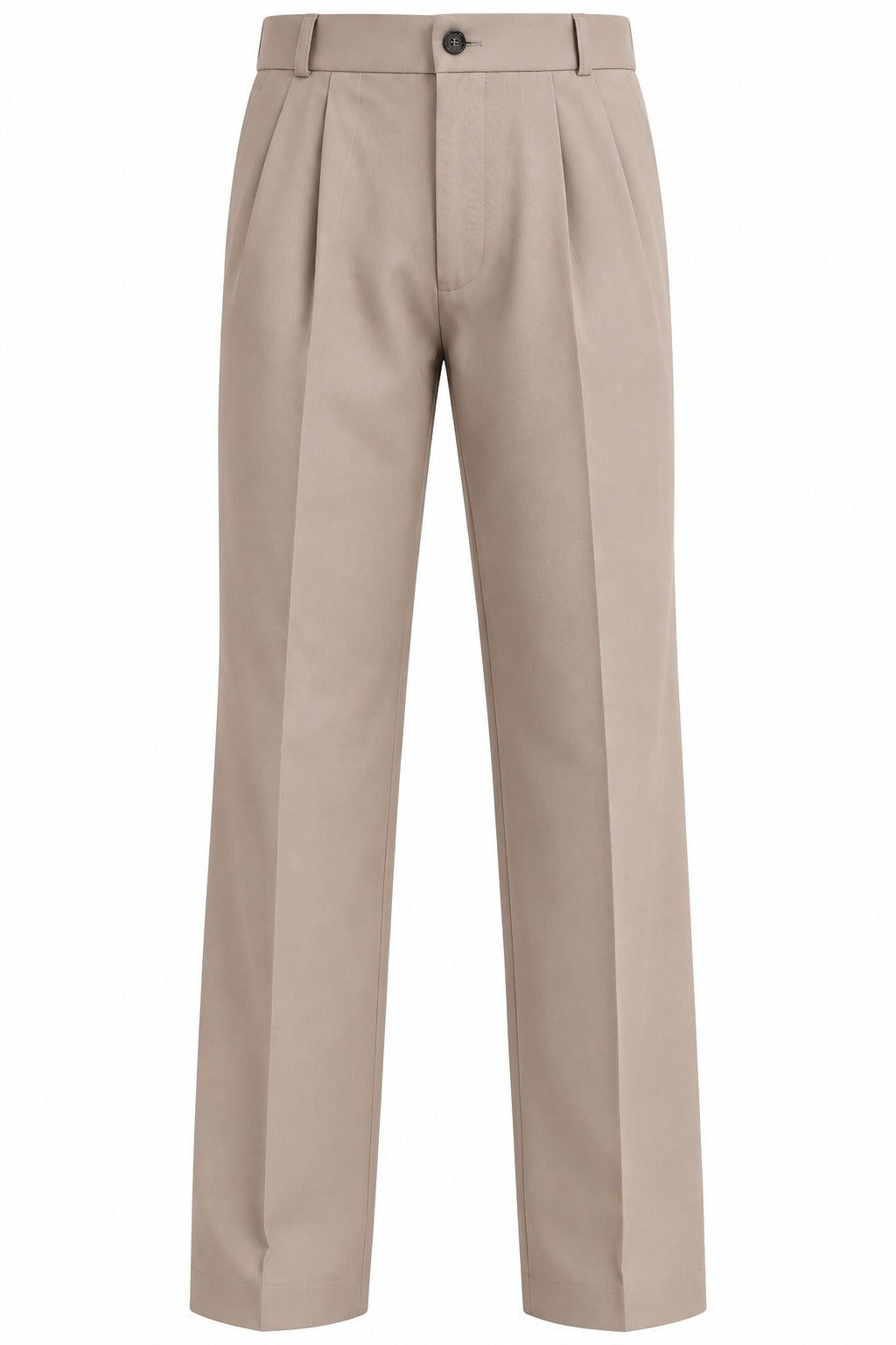 AKAZ Baggy Straight Fit Pants for Men | Relaxed Straight-Leg Trousers