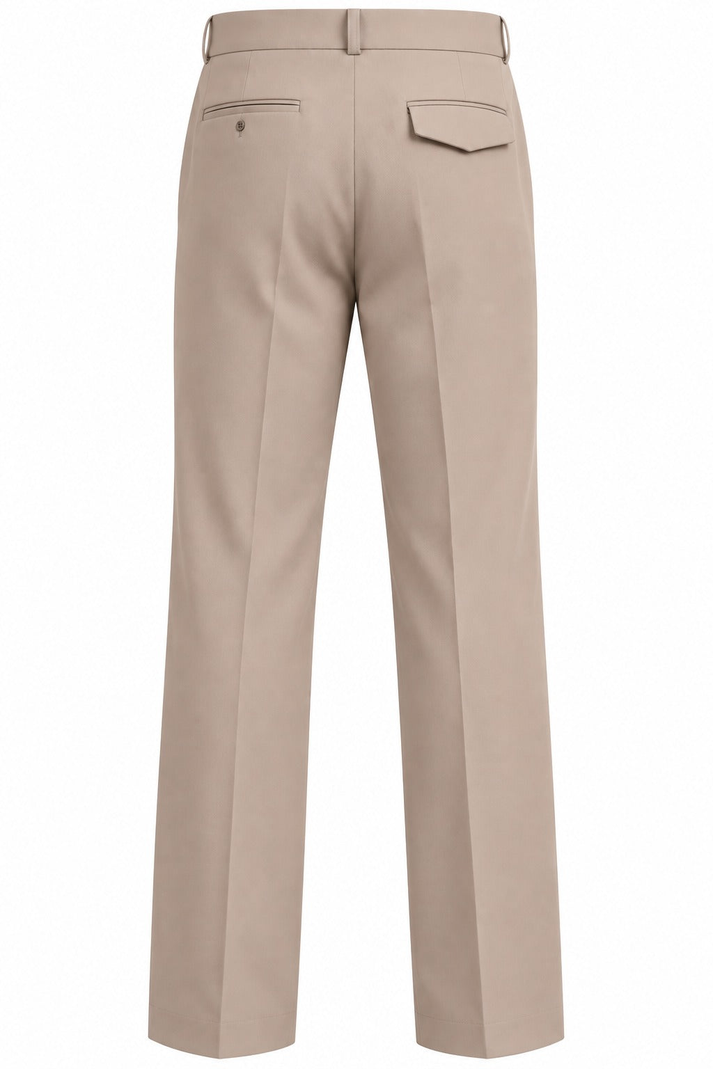 AKAZ Baggy Straight Fit Pants for Men | Relaxed Straight-Leg Trousers