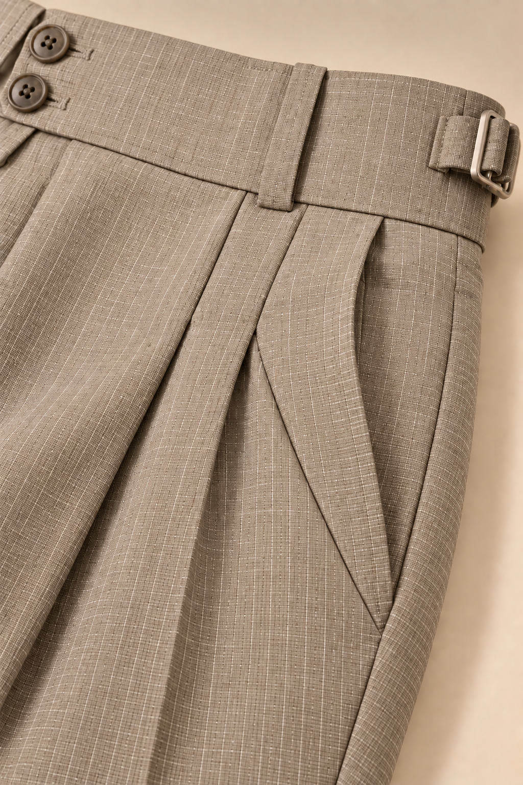 AKAZ BRAZIL Men's Premium Formal Trousers | 4-Way Stretch Tailored Fit Pants