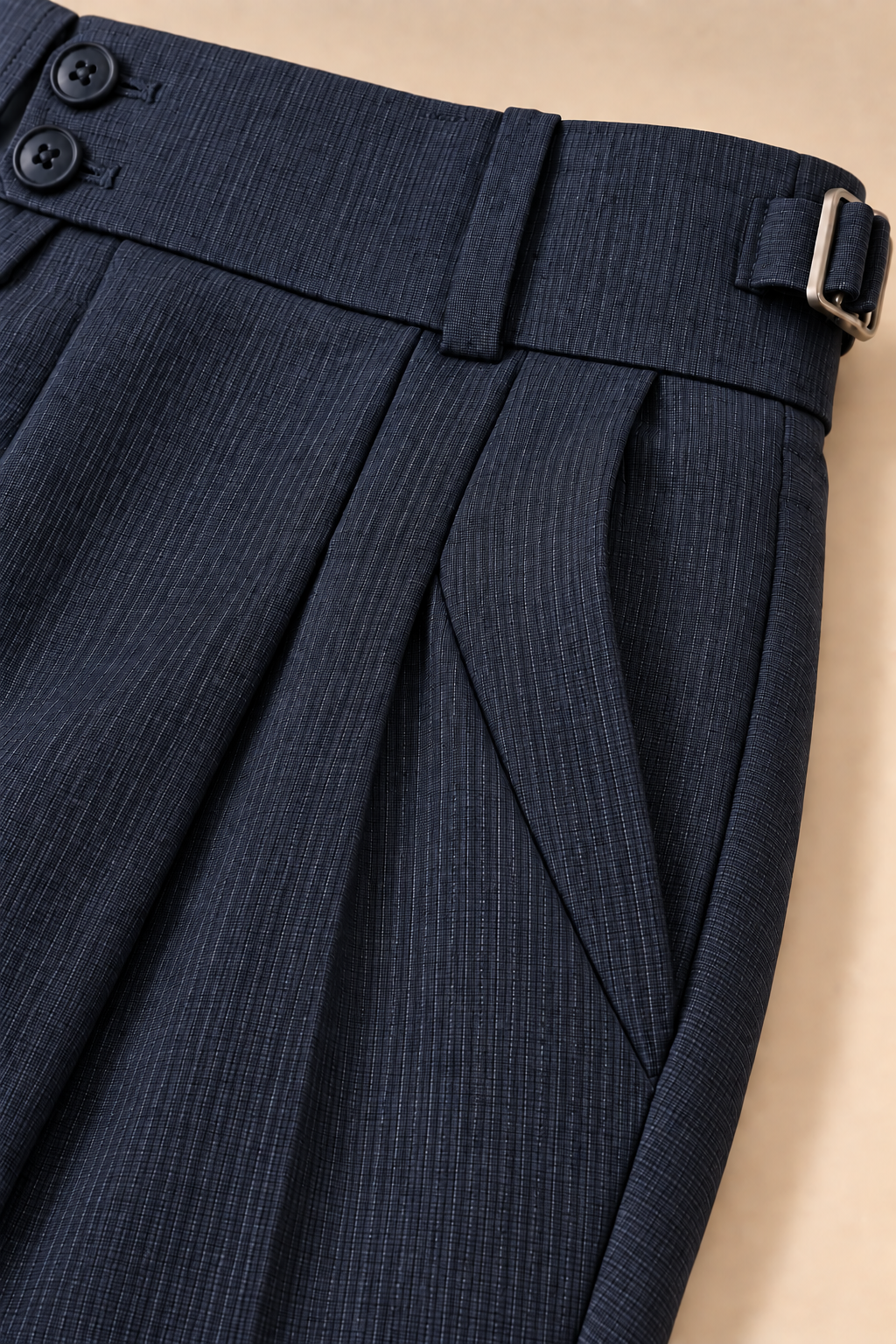 AKAZ BRAZIL Men's Premium Formal Trousers | 4-Way Stretch Tailored Fit Pants