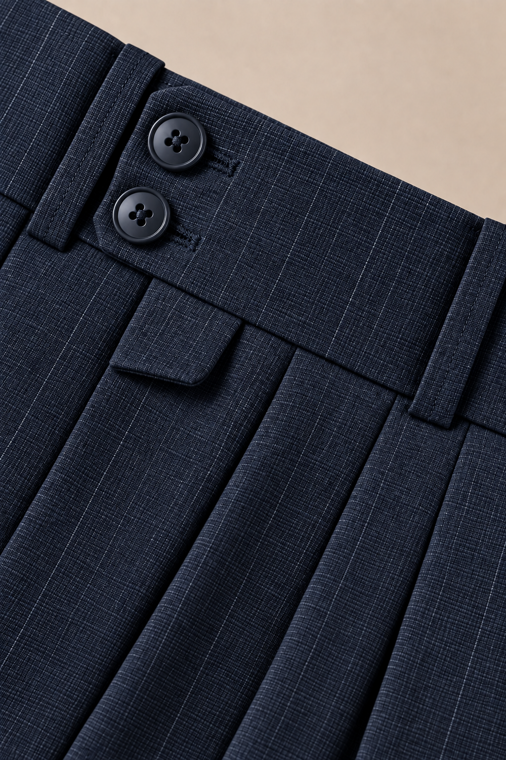 AKAZ BRAZIL Men's Premium Formal Trousers | 4-Way Stretch Tailored Fit Pants