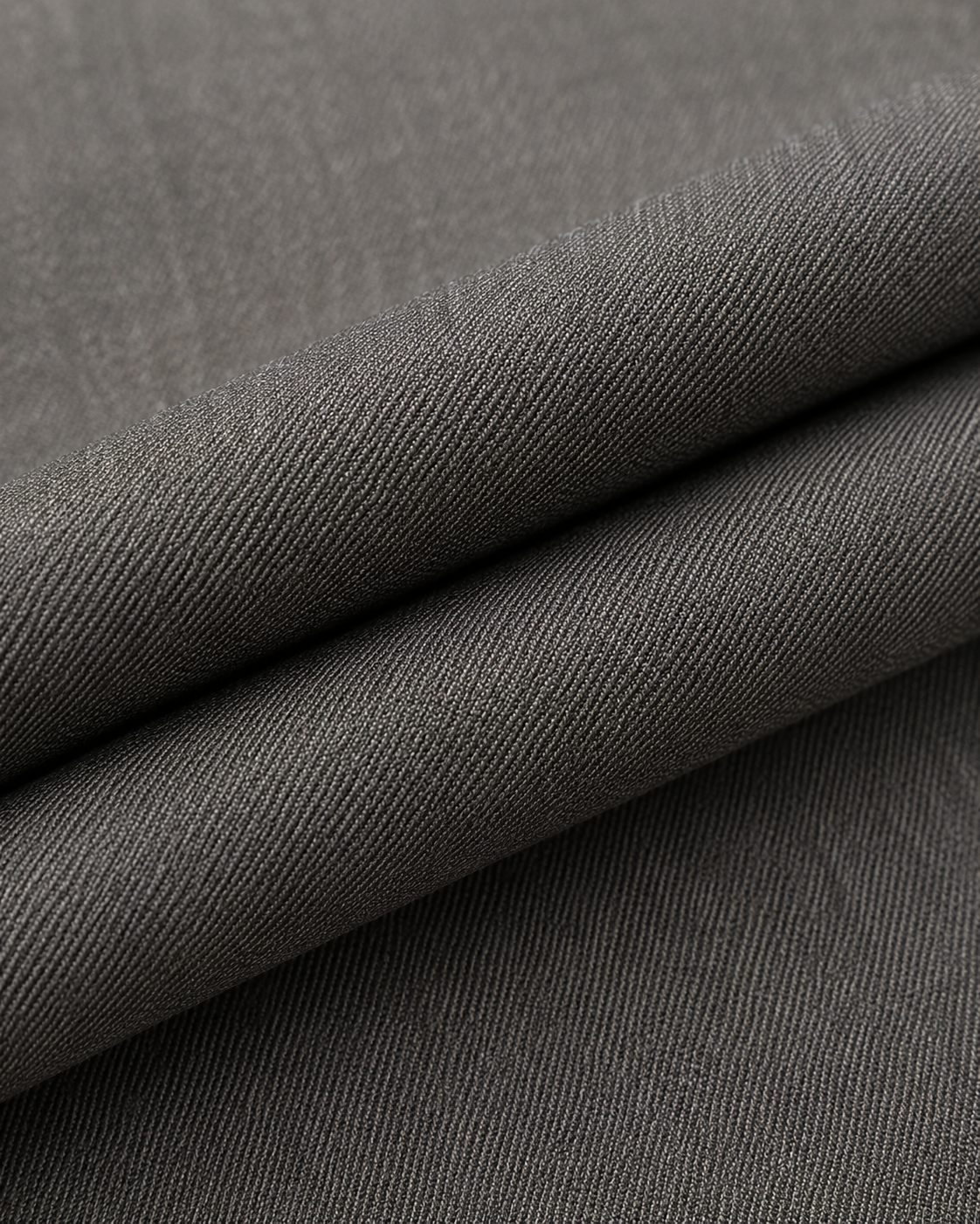 AKAZ COSTA Men's Grey Formal Trousers | Tailored Fit Dress Pants for Office & Business
