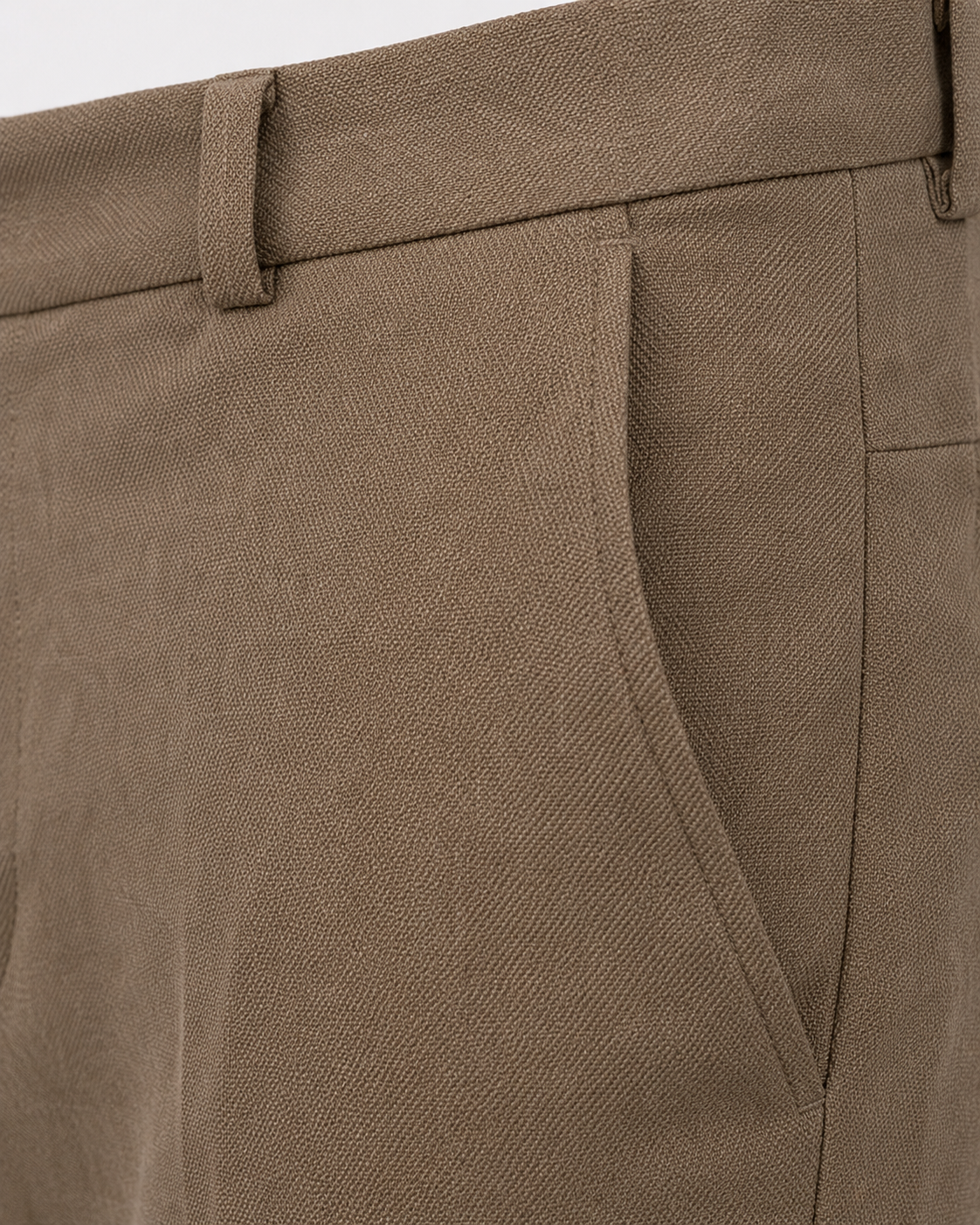 AKAZ COSTA Men's Khaki Trousers | Premium Smart Casual & Formal Pants for Men