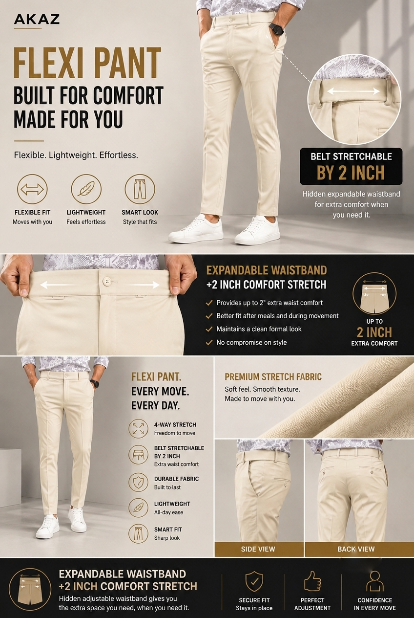 Flexi Waist Pant
