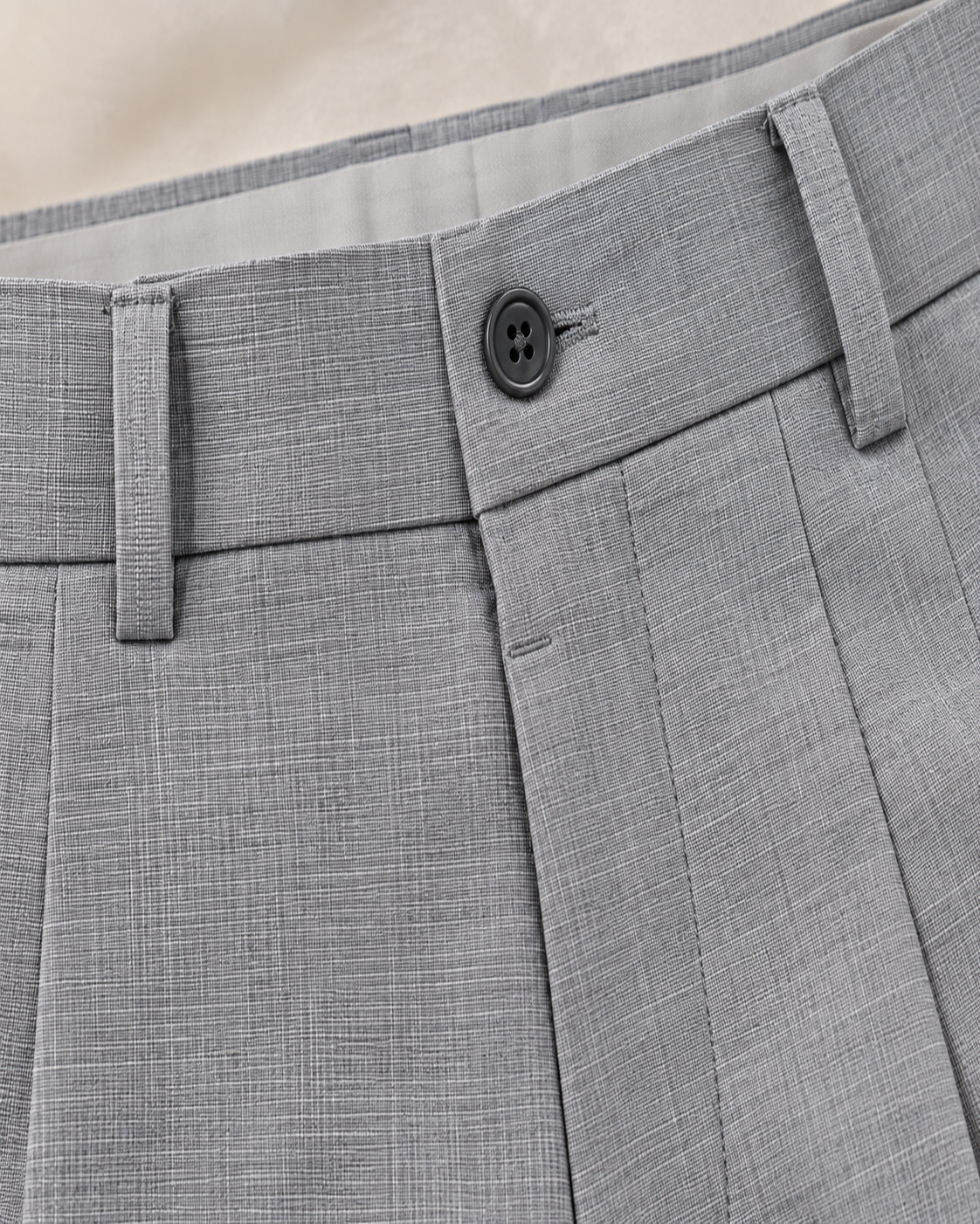 AKAZ MONACO Men's Premium Formal Trousers | Regular Fit Dress Pants