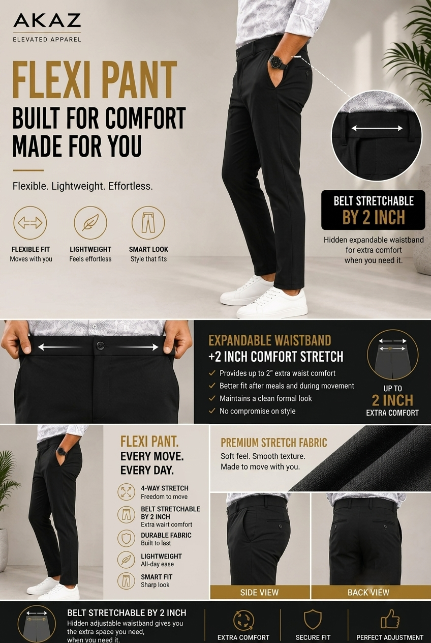 Flexi Waist Pant