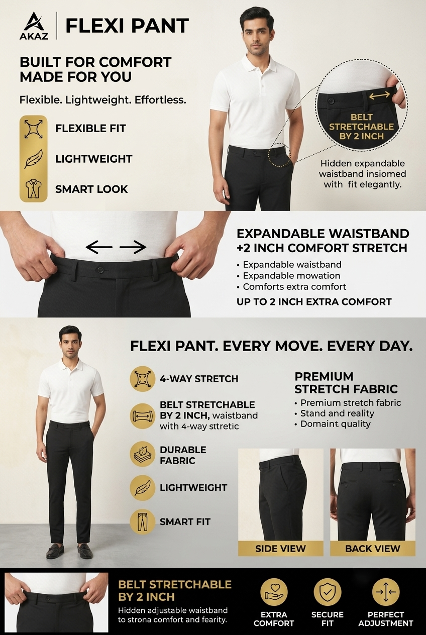 Flexi Waist Pant