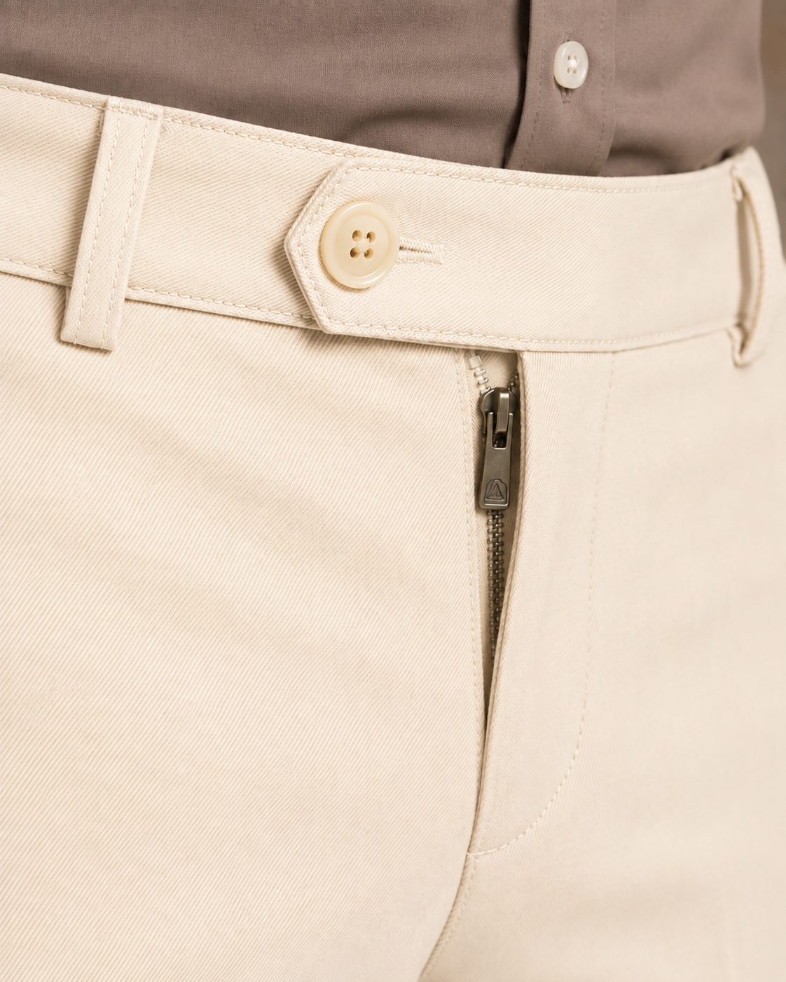 Premium Cream Bootcut Trousers for Men | Wedding & Formal Pants